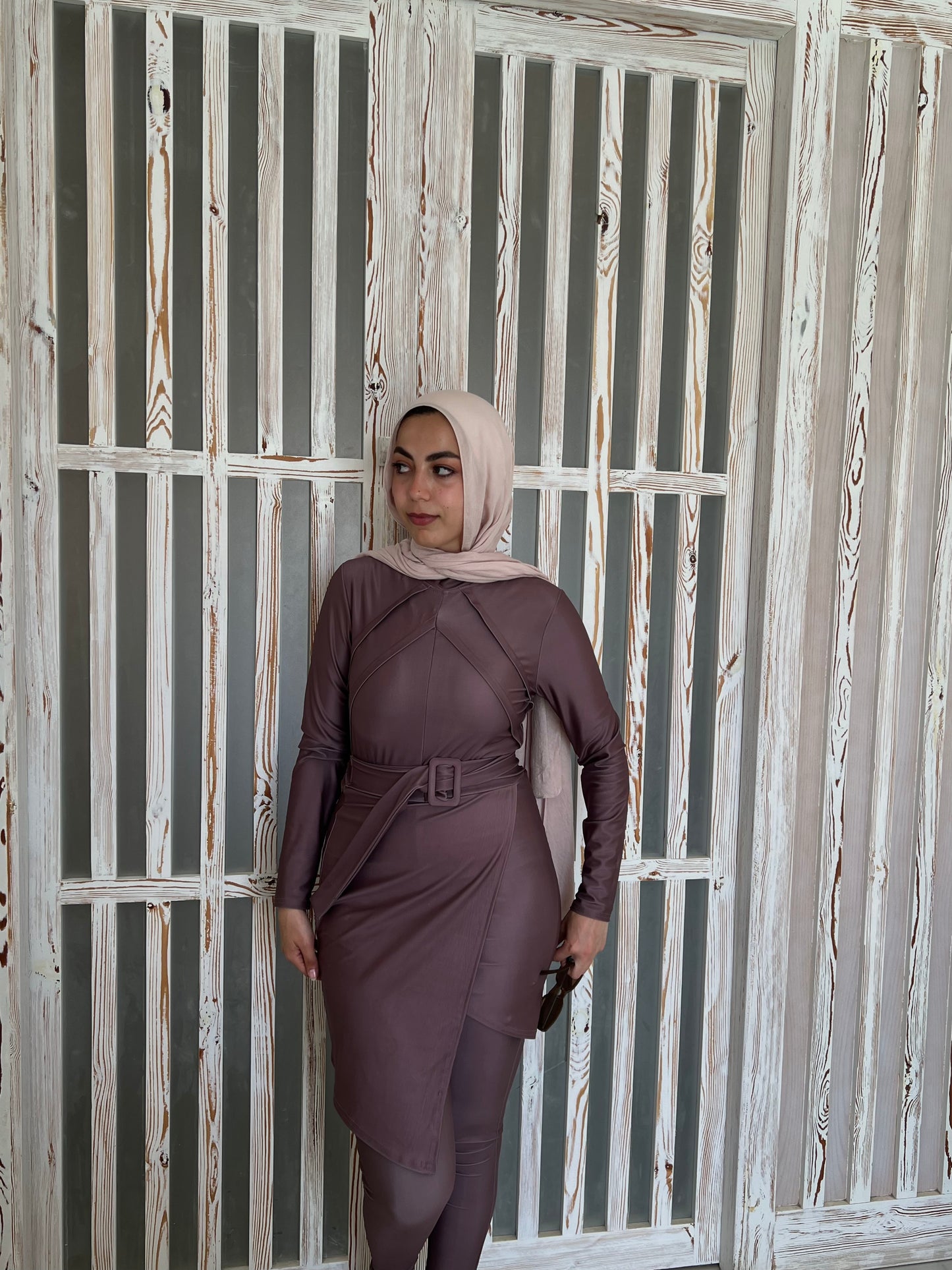 Brown July Burkini