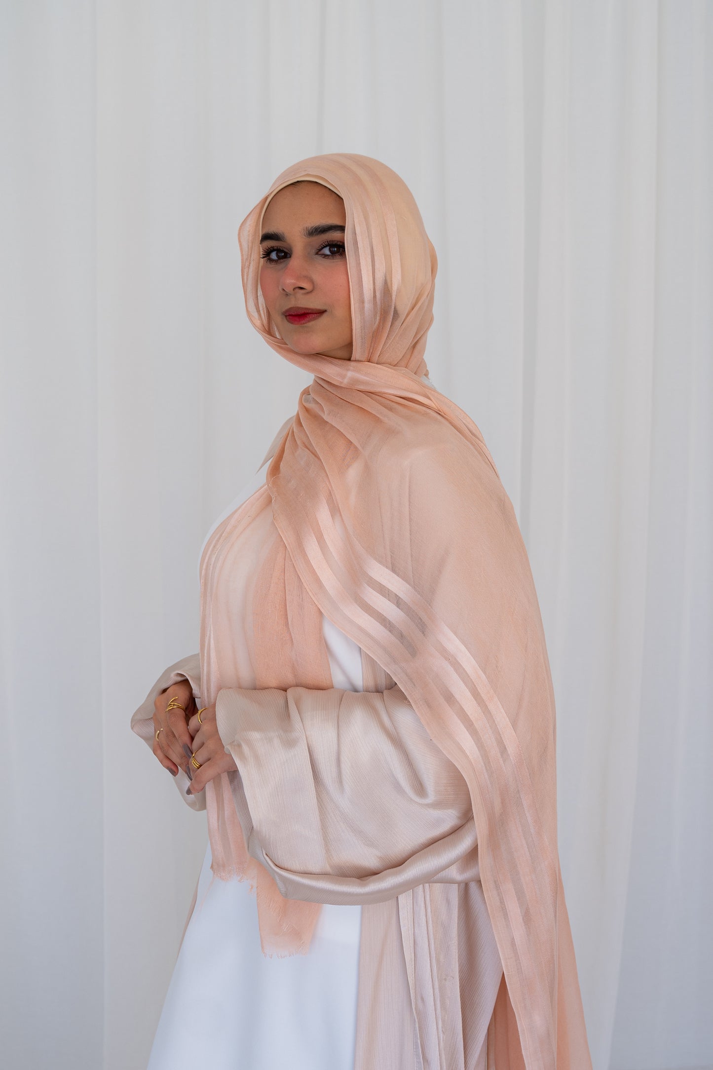 Blush linen